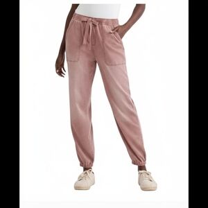 Time and Tru Relaxed Parachute Chambray Jogger NWT